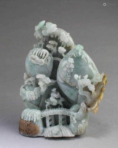 Chinese Jade Carved Structure