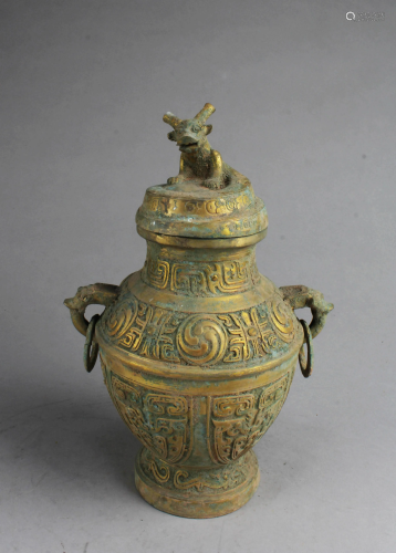 Chinese Bronze Jar