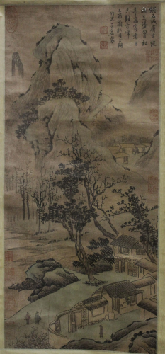 Chinese Hanging Scroll Painting