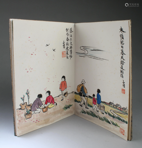Chinese Painting Book Album
