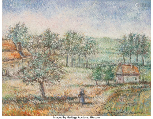 27264: Paul-Emile Pissarro (French, 1884) A la s…