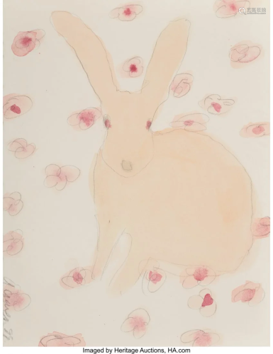 27250: Ann Craven (American, b. 1969) Bunny o…