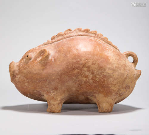 Pottery Pig from HongShan Culture紅山文化時期
陶器豬