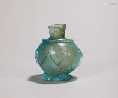 Glazed-tile Pagoda Bottle from Han漢代琉璃舍利瓶
