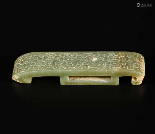 hetian jade accessory from Han漢代和田玉配飾