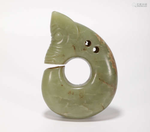 jade pig dragon from Hong Shan Culture紅山文化玉豬龍