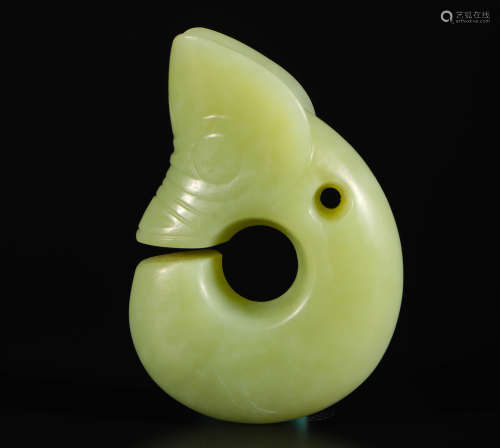 jade pig dragon from Hong Shan Culture紅山文化玉豬籠