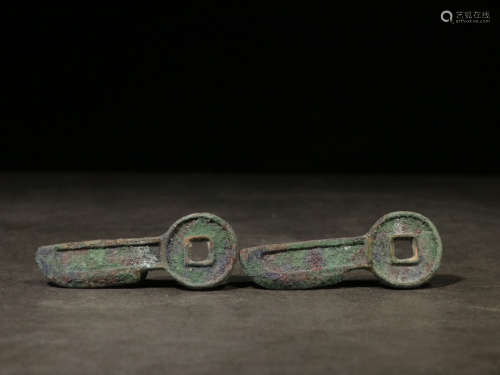 CHINESE BRONZE KNIFE COIN