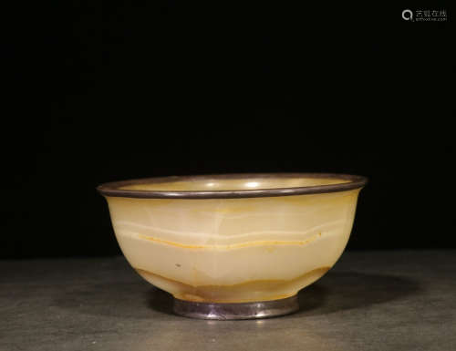 CHINESE AGATE BOWL