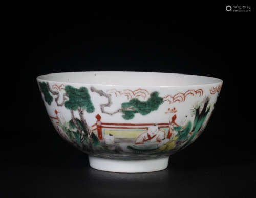 KANGXI MARK, CHINESE WUCAI BOWL