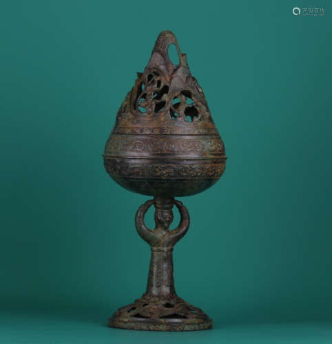 CHINESE BRONZE CENSER