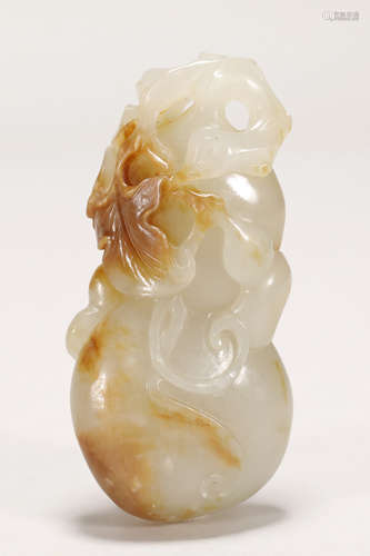 Qing Dynasty - Hetian Jade Ornament