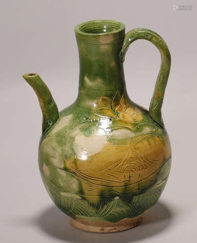 Liao Dynasty  - Colored Kettle
