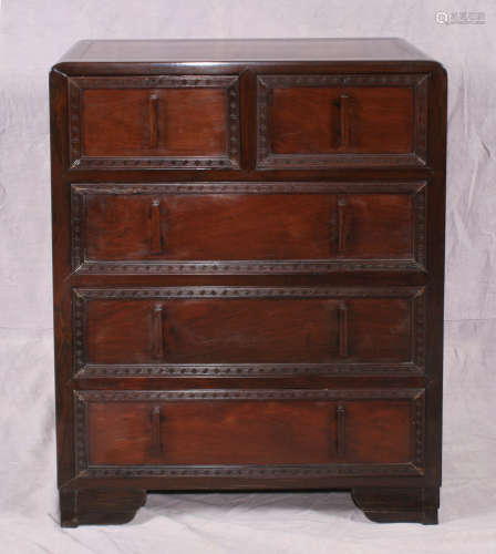 Fine Shanghai Art Deco (of the period) Chest of Drawers