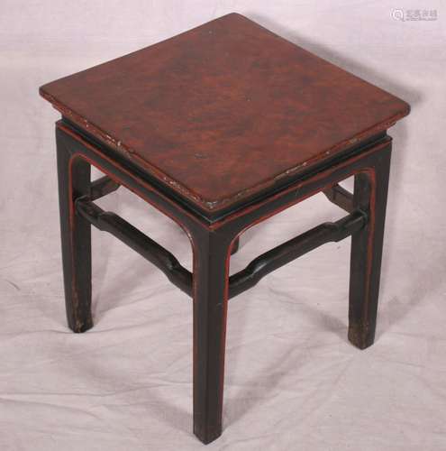 A very good 19th century Chinese stool from Yunnan