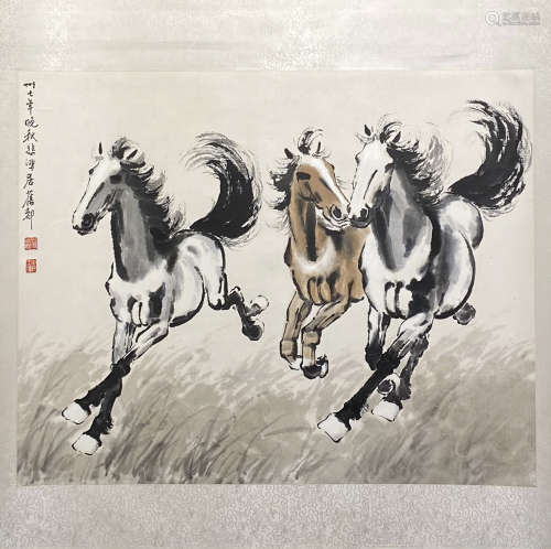 Xu Beihong -Horse Painting