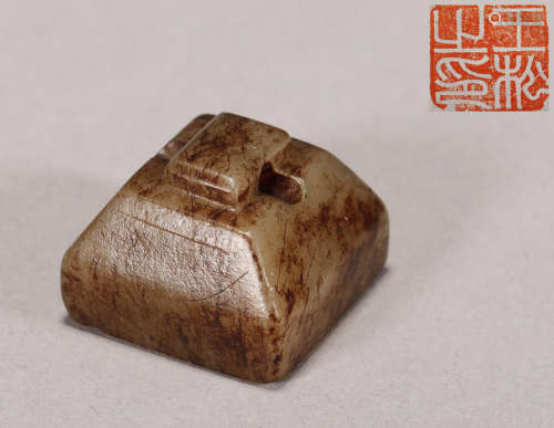 Han Dynasty - Carved Jade Seal