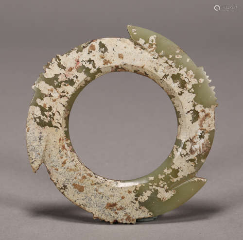 Shang Dynasty - Carved Jade Ring