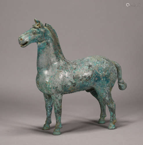 Han Dynasty - Bronze Standing Horse