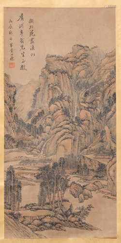 Cha Shibiao - Shanshui Painting