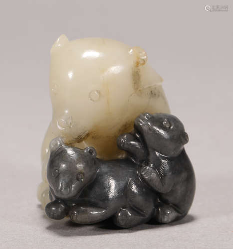 Qing Dynasty - Hetian Jade Ornament