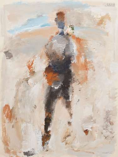 Frans Minnaert (1929-2011): Untitled, oil on paper, dated [19]68