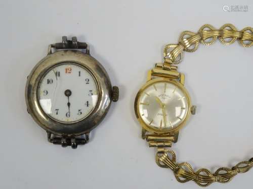 Lady's Rotary wristwatch and another (2)