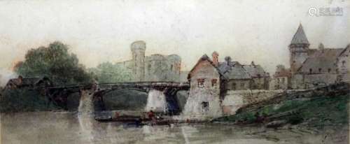 Paul Marney (1829-1914) Watercolour 