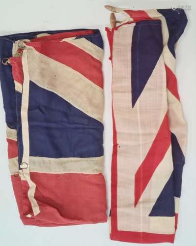Two Union Jack flags (2)
