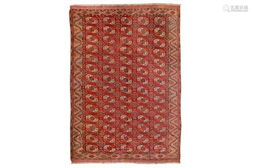 AN ANTIQUE KIZILAYAK CARPET, TURKMENISTAN