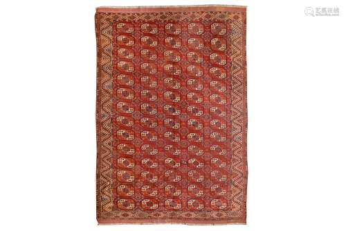 AN ANTIQUE KIZILAYAK CARPET, TURKMENISTAN