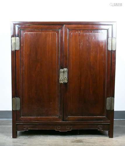 A HONGMU CABINET 18TH C