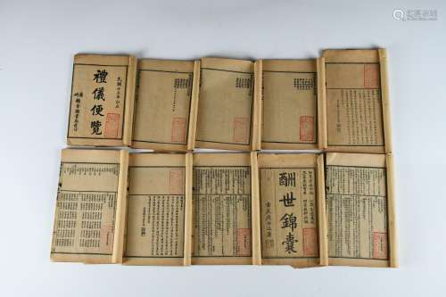 TEN CHINESE BOOKS