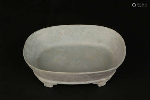 CELADON NARCISSUS BOWL