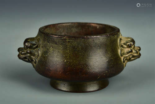 BRONZE CENSER MING DYNASTY