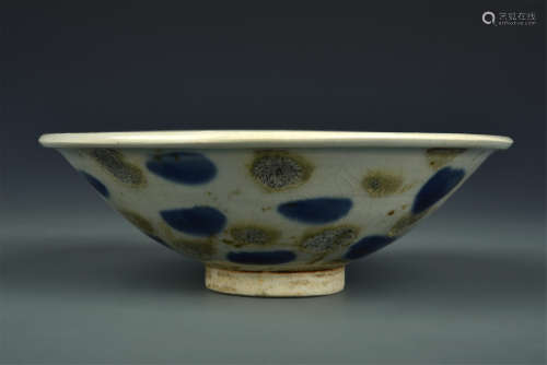 BLUE AND WHITE BOWL MING DYNASTY