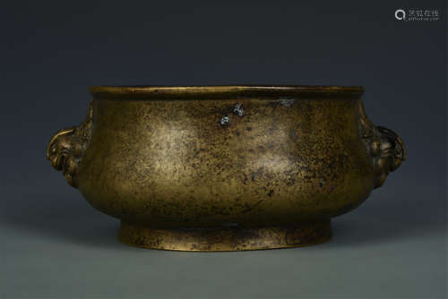 BRONZE CENSER MING DYNASTY