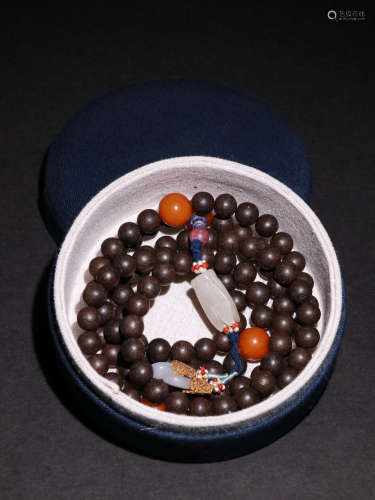 108pcs Chinese Eaglewood Beads String Prayer beads