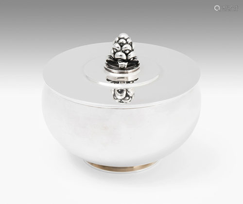 Deckelschale, Georg Jensen