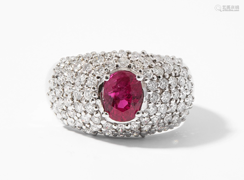 Spinel-Brillant-Ring