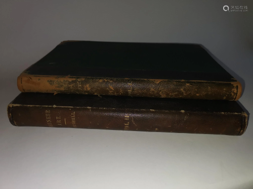 CHINESE ART TWO VOLUMES PUBLISHED IN 190…