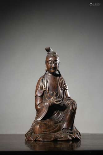 Agalwood Figure Of Guanyin