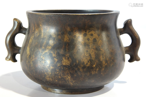 Chinese bronze censer