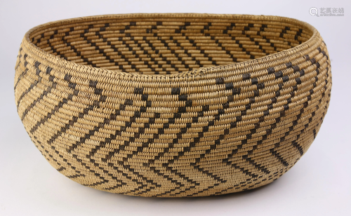 A Mono Lake Paiute basket