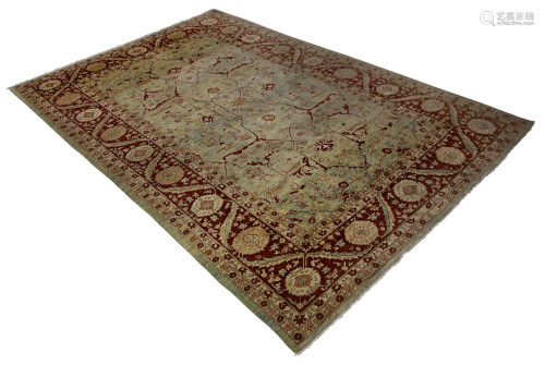 A Pakistani Oushak carpet