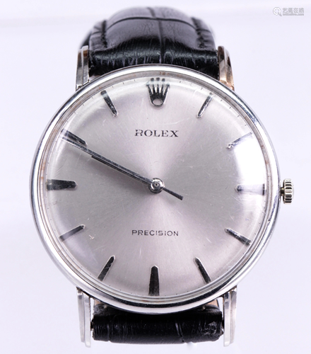 Rolex stainless steel wristwatch REF: 4051