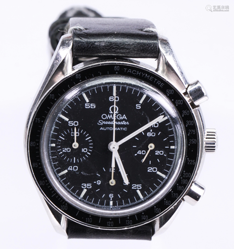 Omega SpeedMaster Automatic stainless steel wrist…