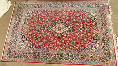 A Persian Mahal carpet