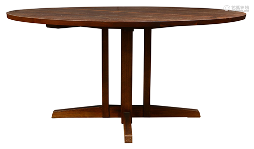 A George Nakashima (1905-1990) walnut Frenchman