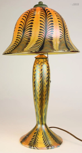 A Lundberg Studios table lamp